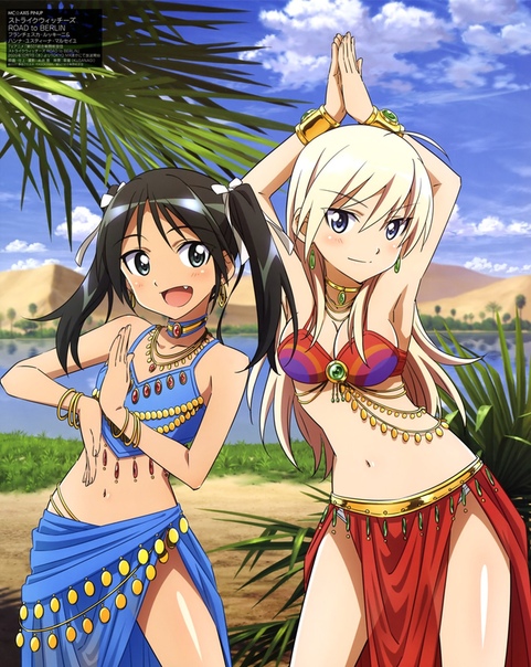 Harem outfit anime