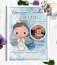 Благодарность крестным за крещение